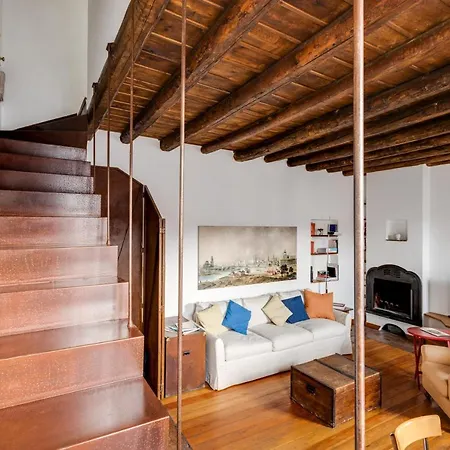 Apartmán Duplex Incantevole Sui Tetti Nel Cuore Dei Navigli
