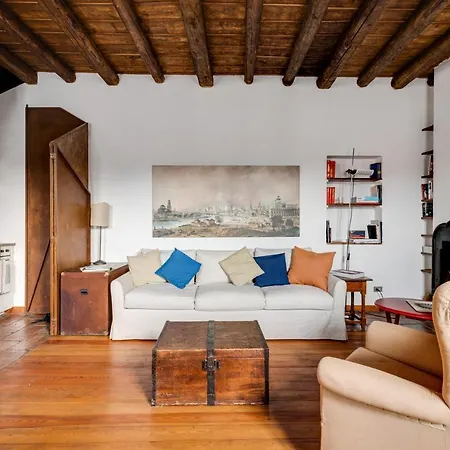 Duplex Incantevole Sui Tetti Nel Cuore Dei Navigli Apartmán *